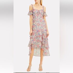 INTERMIX
Sophia Printed High-Low Dress in size 2